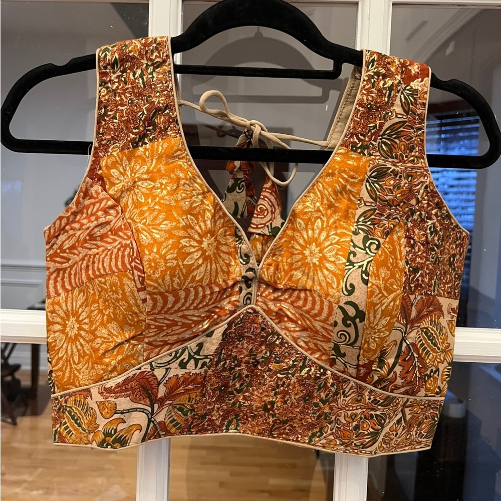 Designer cotton readymade blouse